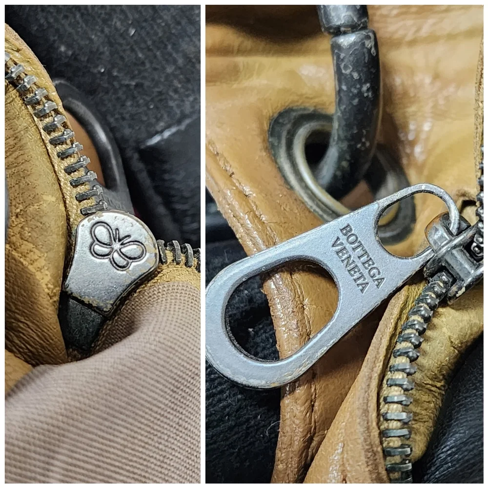 Bottega Veneta Intrecciato Messenger Bag Beige